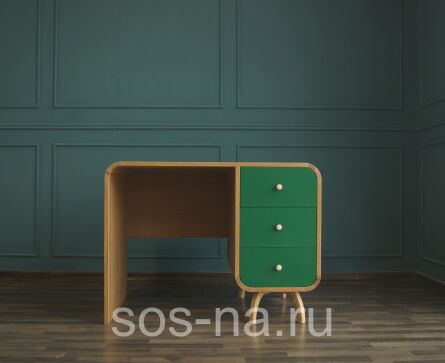 Письменный стол "Ellipse" с одной тумбой арт EL08/2G